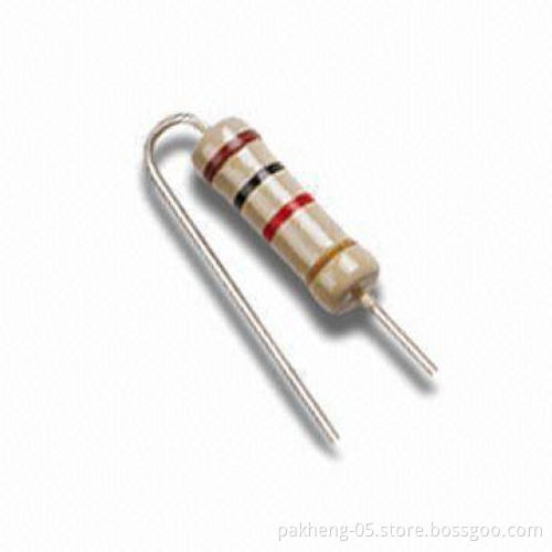 Carbon Film Resistor with Stable Performance, Small Size, and High Operating Temperature